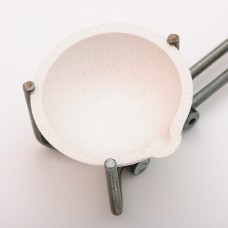 Тигель керамический толстостенный  № 3 А D 81 mm x H 32 mm